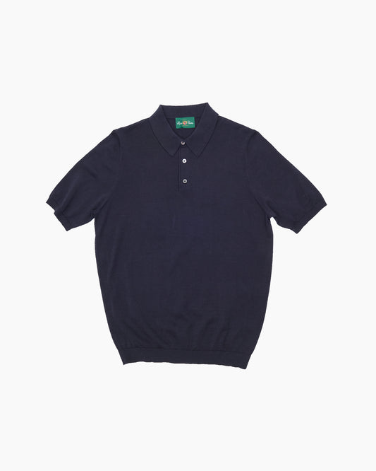 Paignton Short Sleeve Polo Shirt Navy