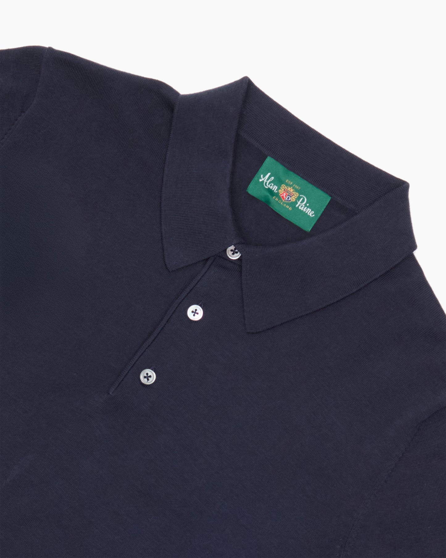 Paignton Short Sleeve Polo Shirt Navy