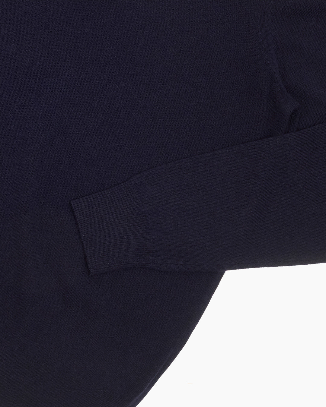 Navy Geelong Wool Treswell Polo Shirt