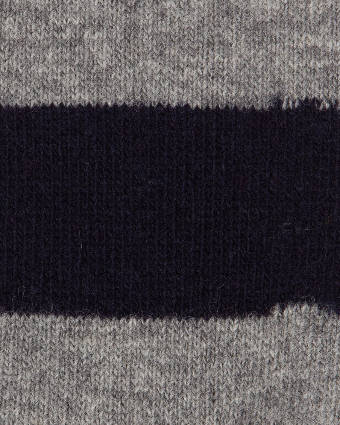 Navy & Grey Striped Geel Wool Sock