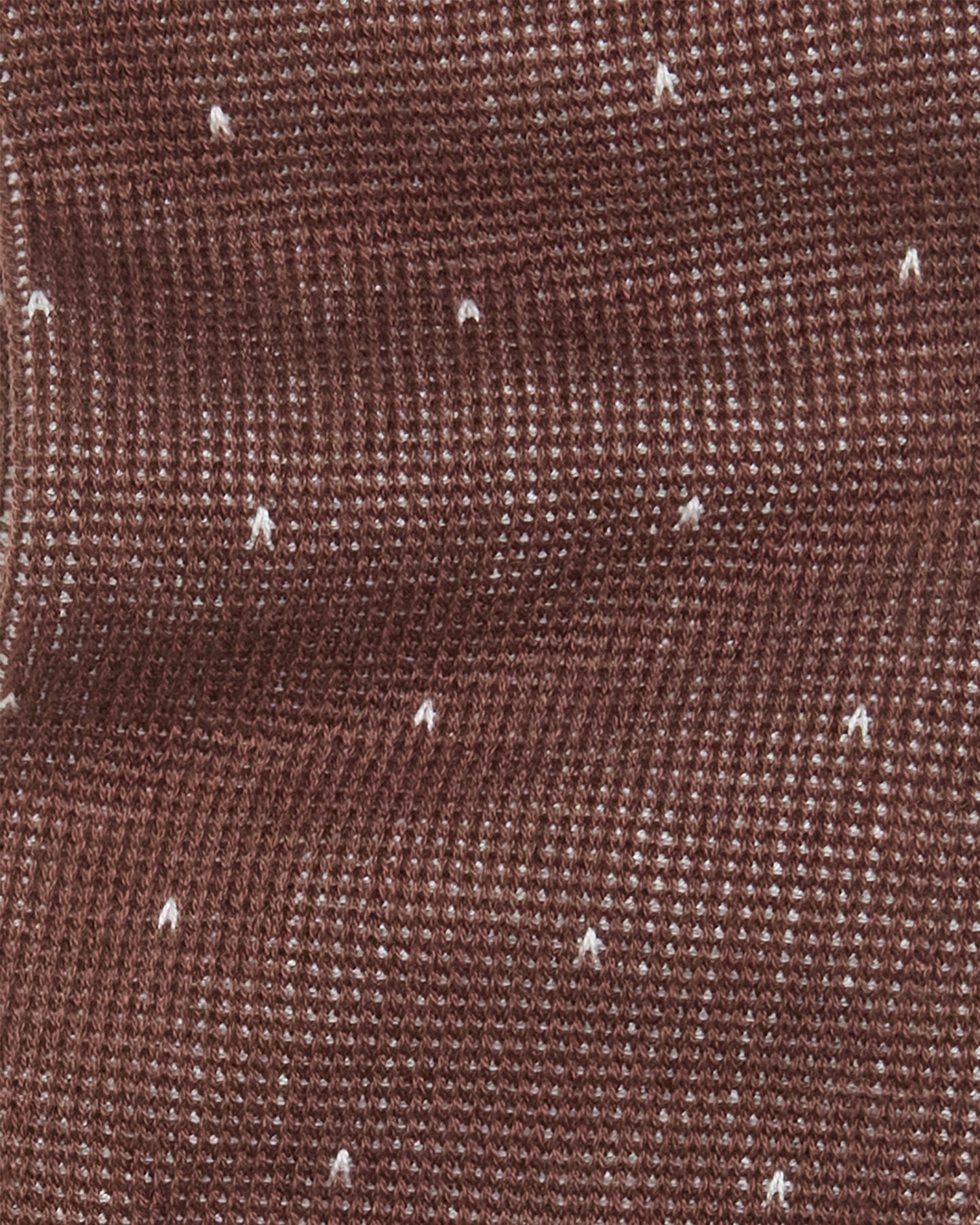 Brown Capri Dotted Sock