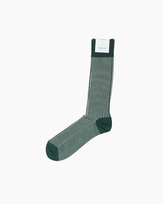 Green Capri Stripe Socks