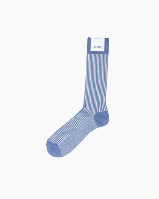 Light Blue Capri Stripe Socks
