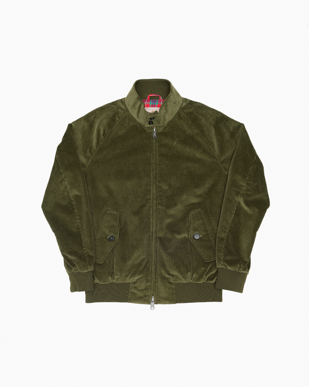 Khaki Corduroy G9 Harrington Jacket