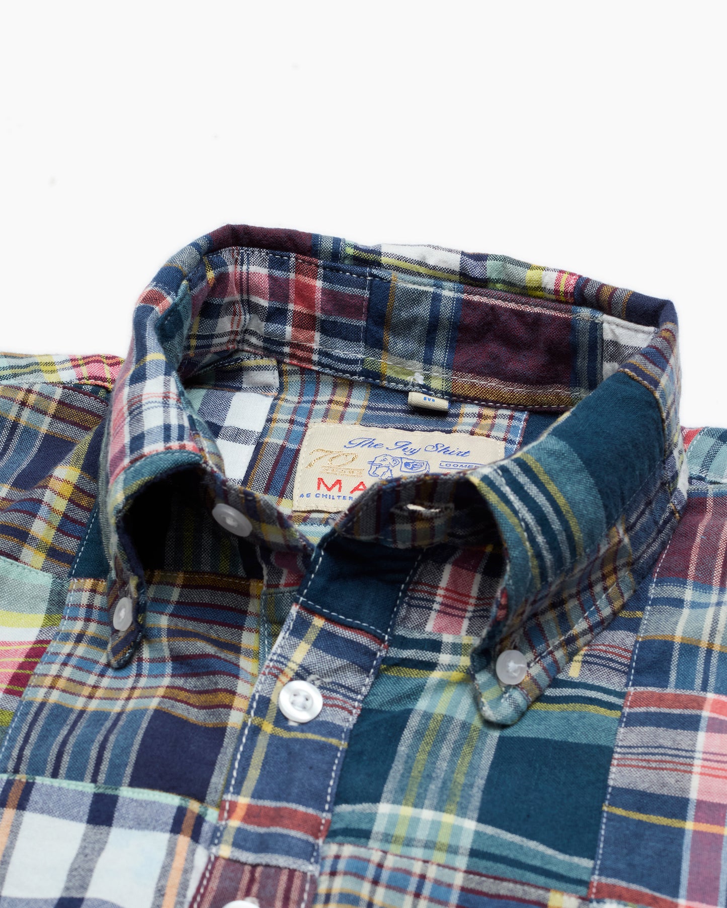 Blakey Patchwork Popover Madras Shirt