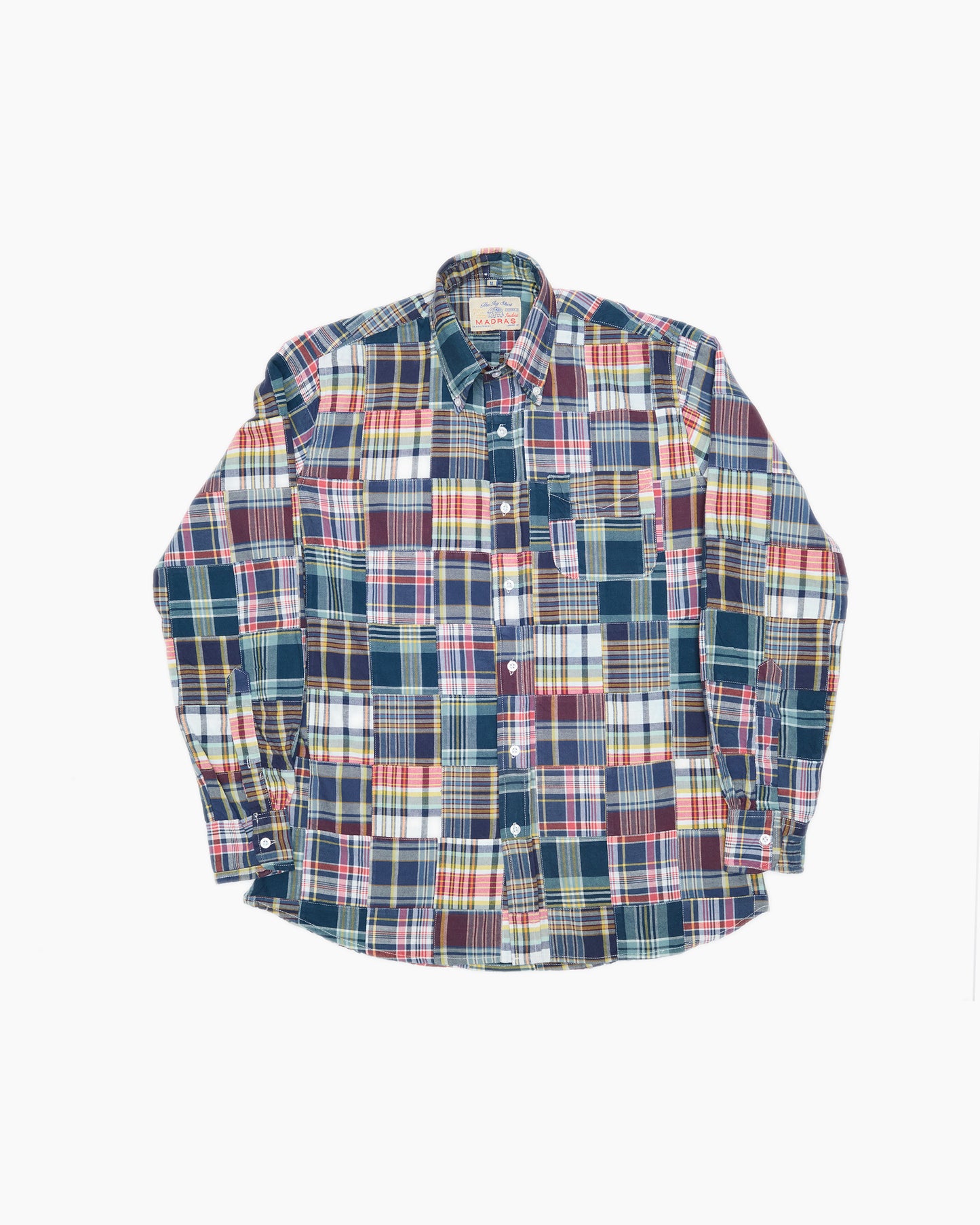 Blakey Patchwork Madras Shirt