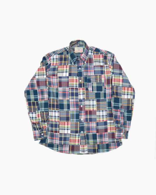 Blakey Patchwork Madras Shirt