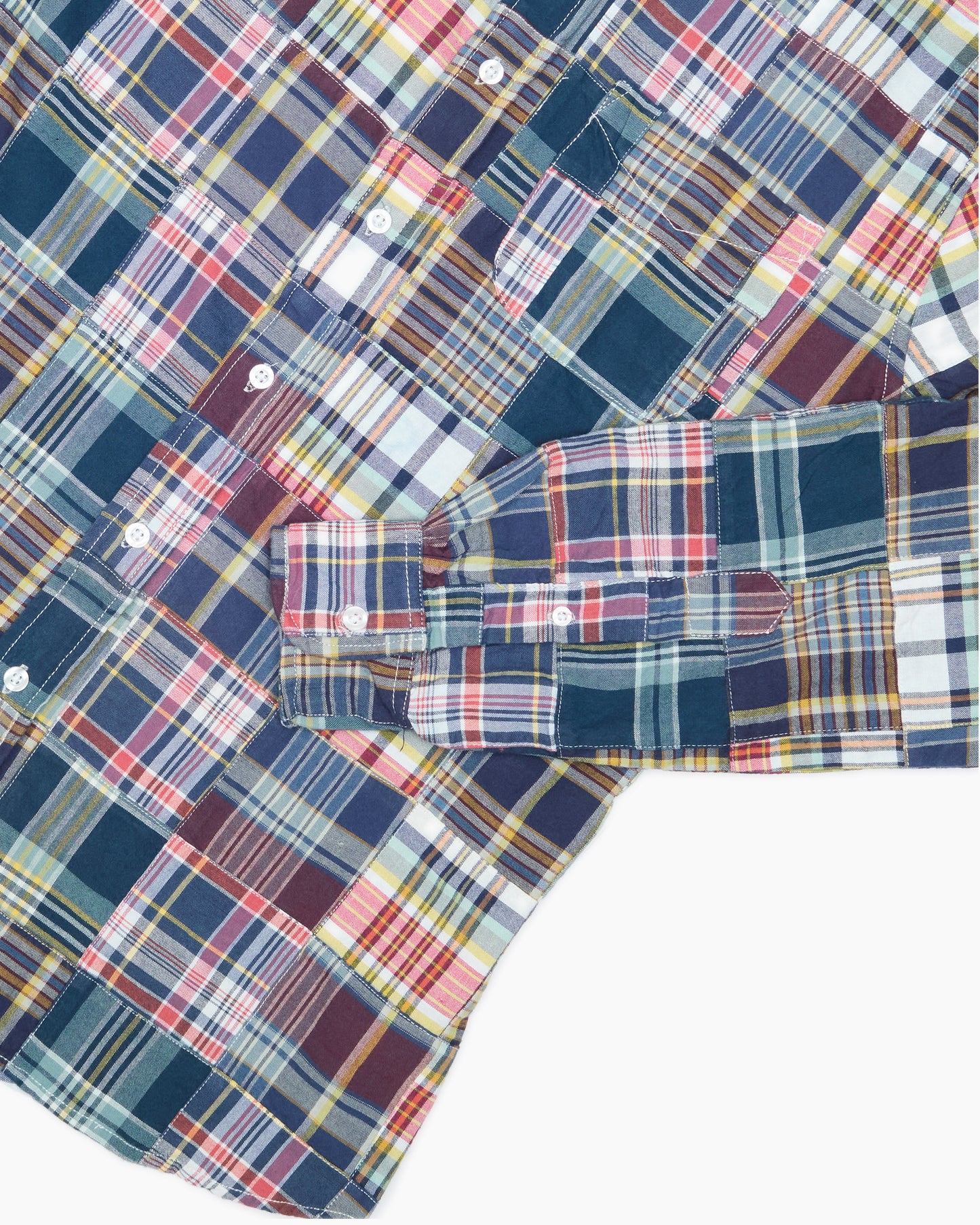 Blakey Patchwork Madras Shirt