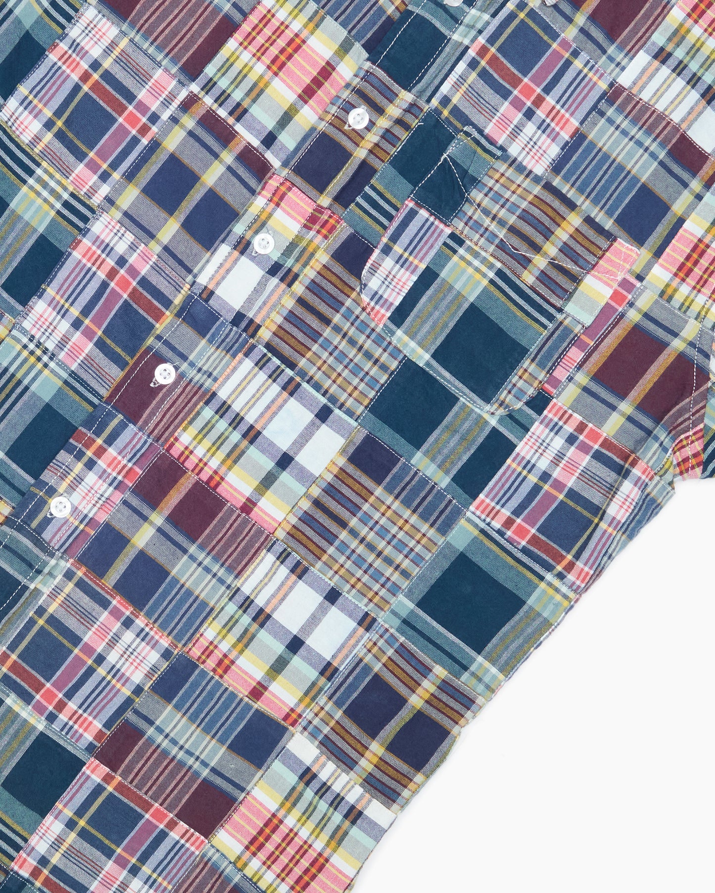 Blakey Patchwork Madras Shirt