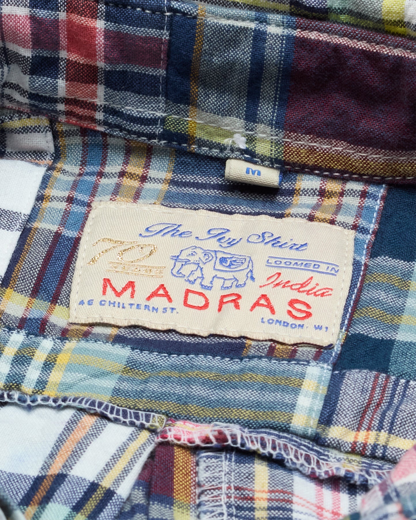 Blakey Patchwork Popover Madras Shirt