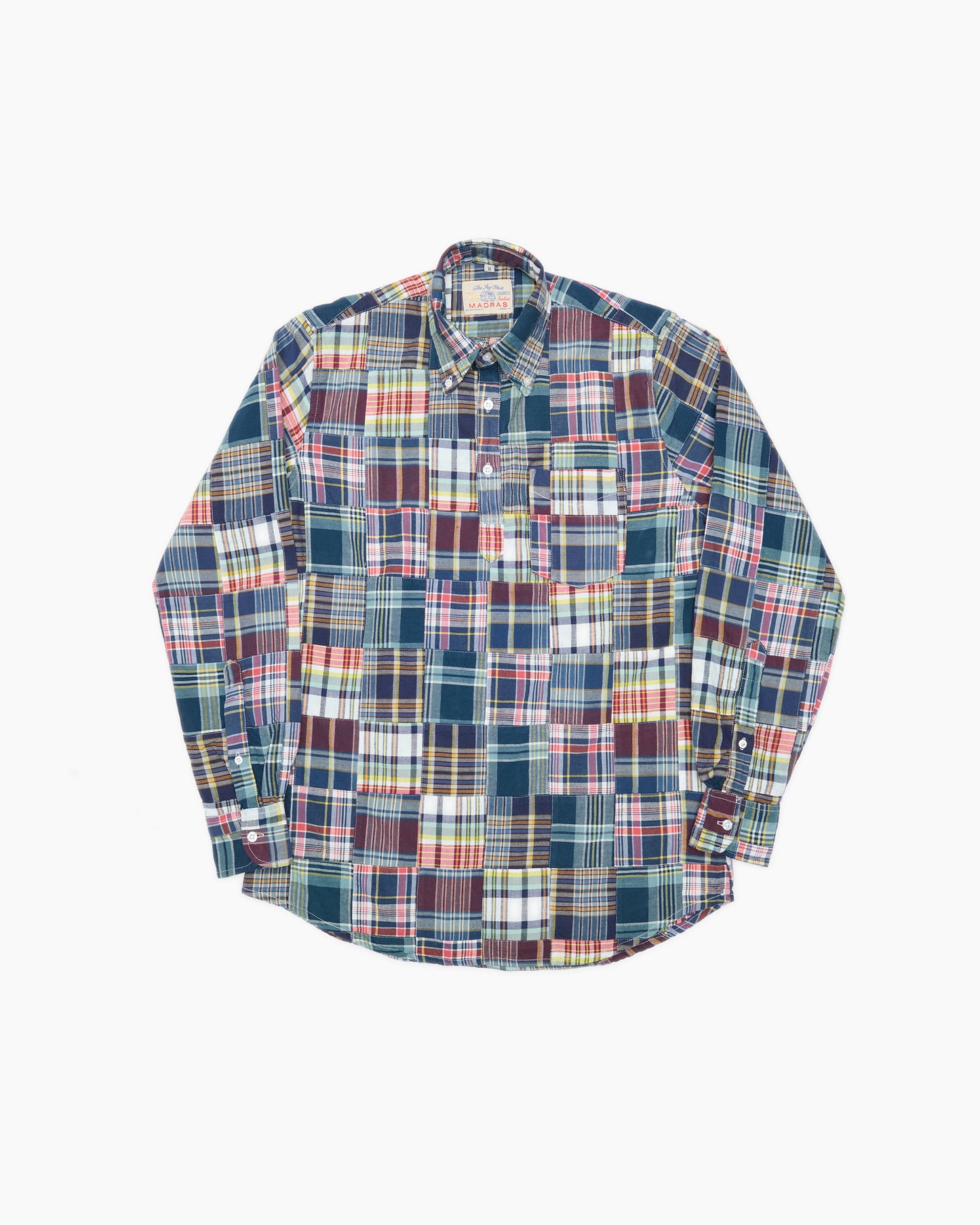Blakey Patchwork Popover Madras Shirt