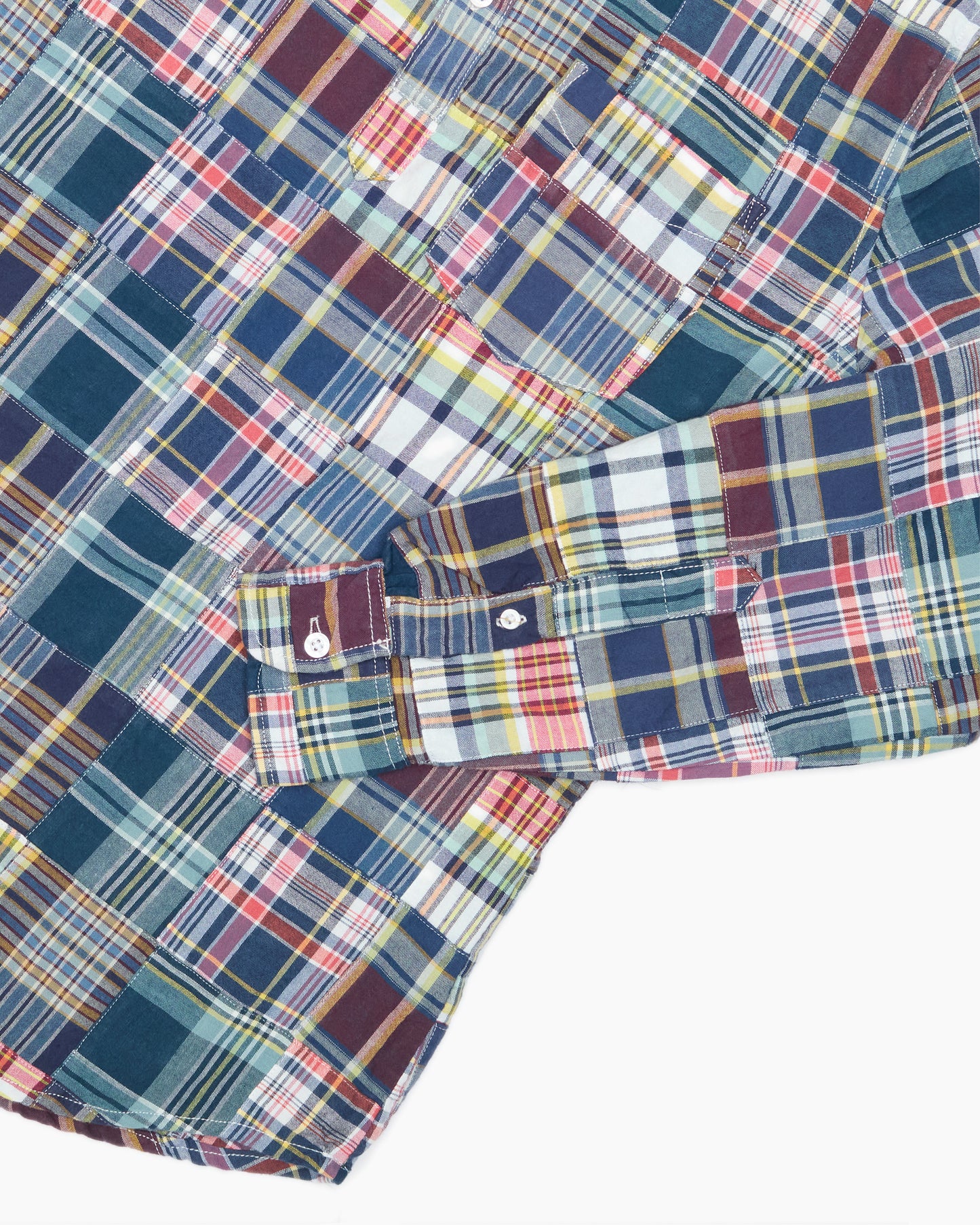 Blakey Patchwork Popover Madras Shirt