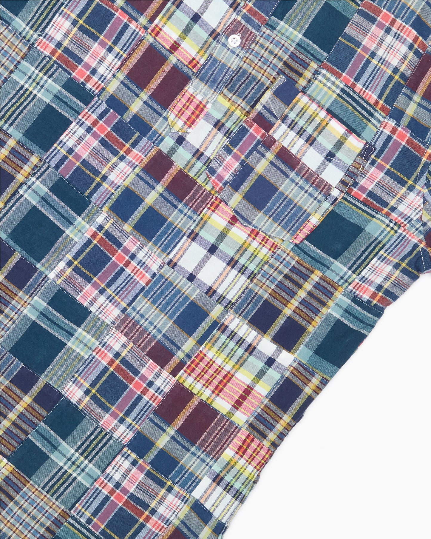 Blakey Patchwork Popover Madras Shirt