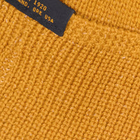 Mustard Wool Knit Watch Cap