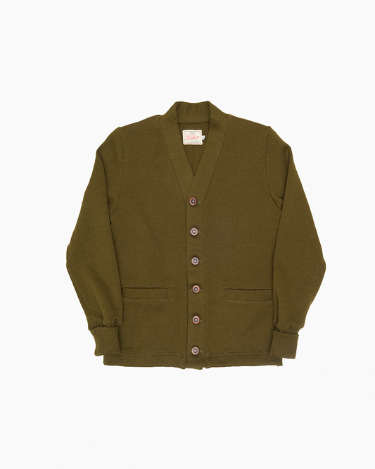 Olive Classic Cardigan