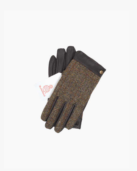 Autumn Harris Tweed Gloves