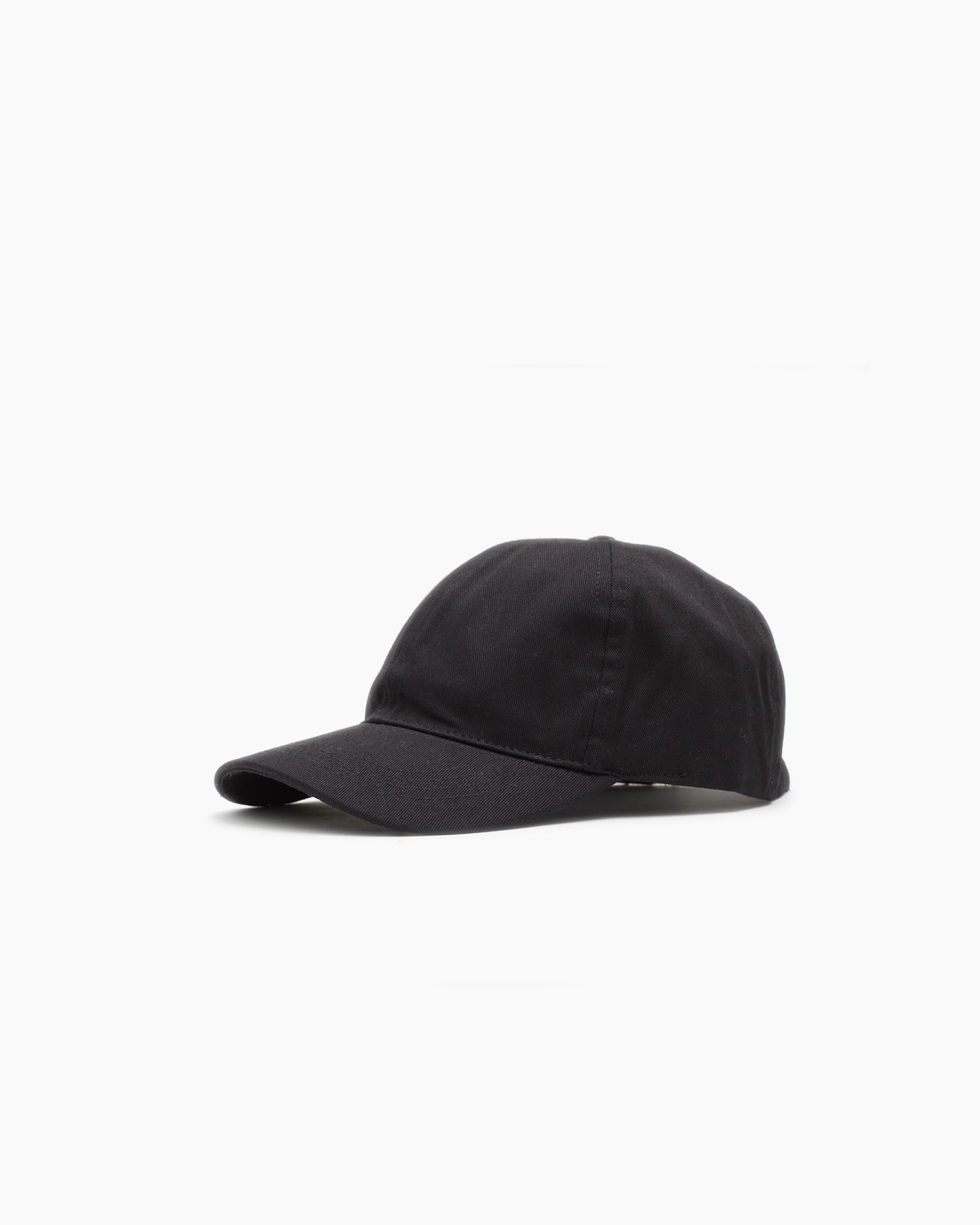 Black Canvas Baseball Cap