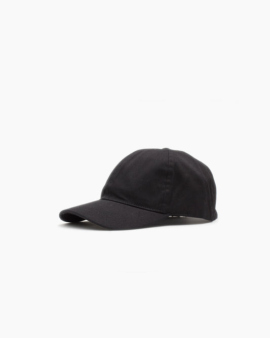 Black Canvas Baseball Cap