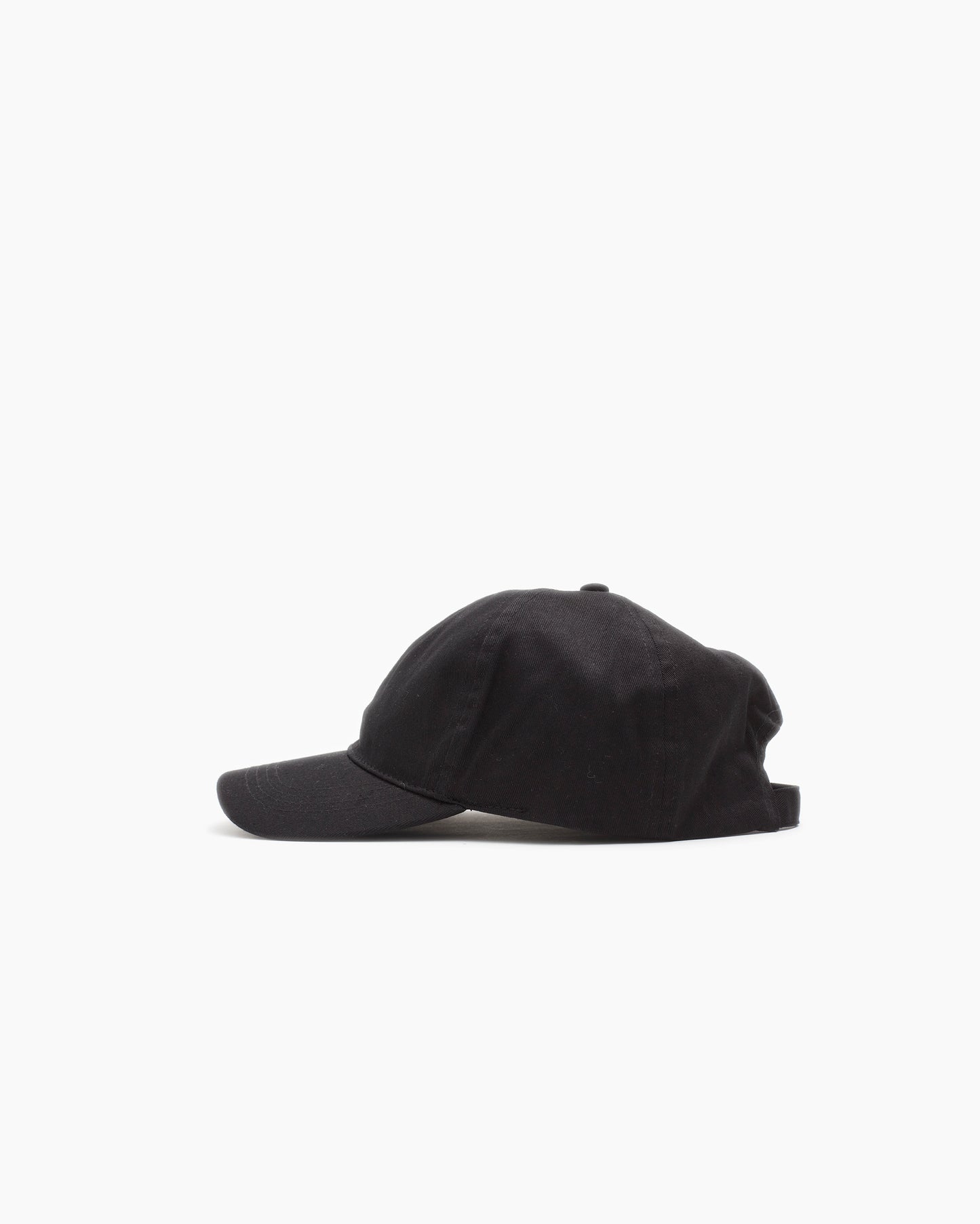 Black Canvas Baseball Cap
