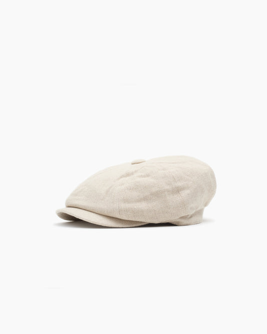 Cream Irish Linen Murphy Cap