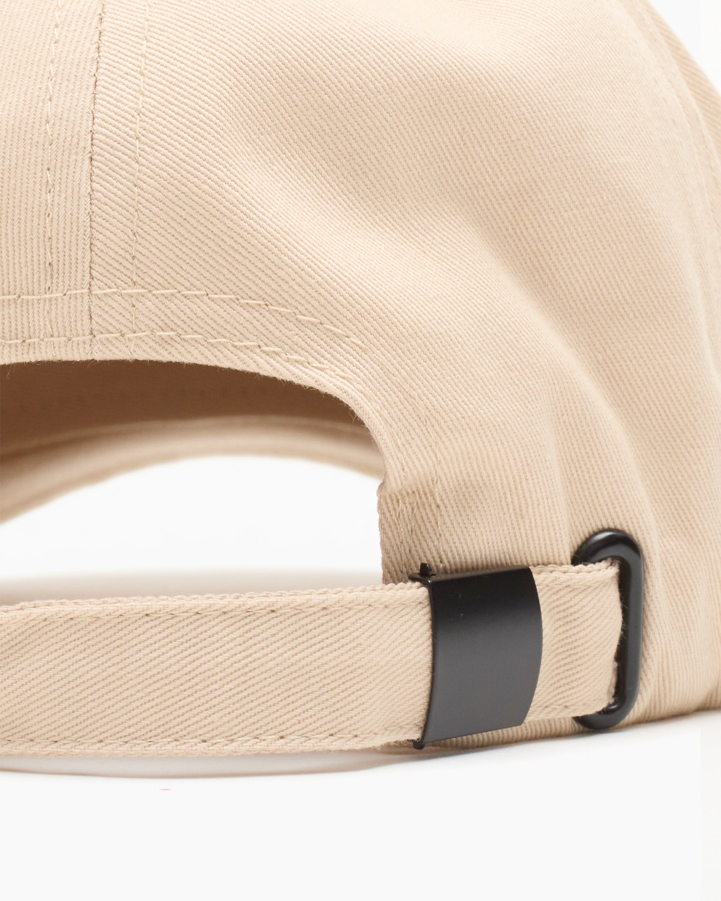 Ecru Canvas Baseball Cap