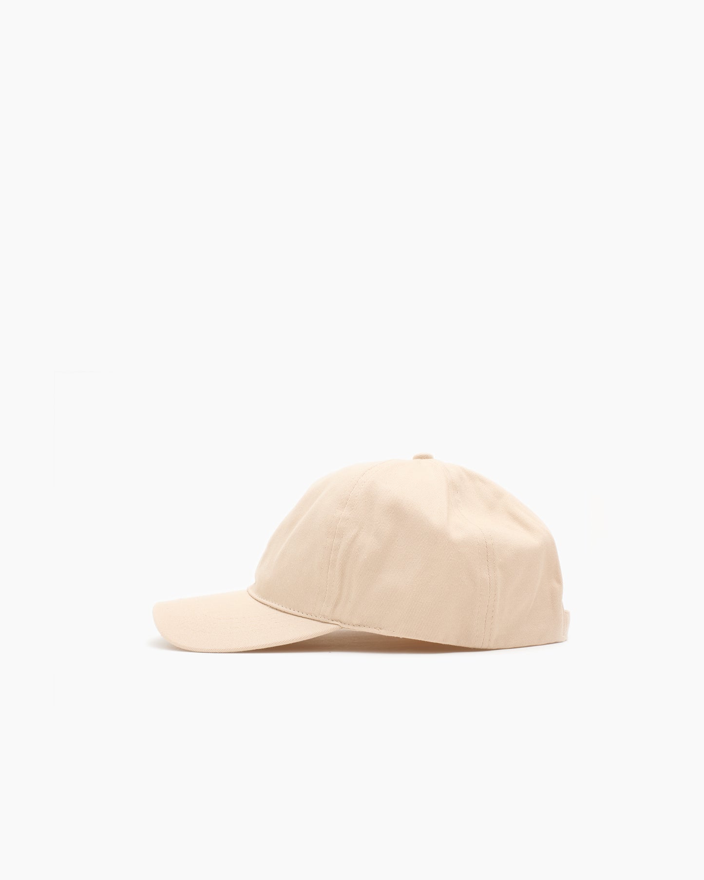 Ecru Canvas Baseball Cap