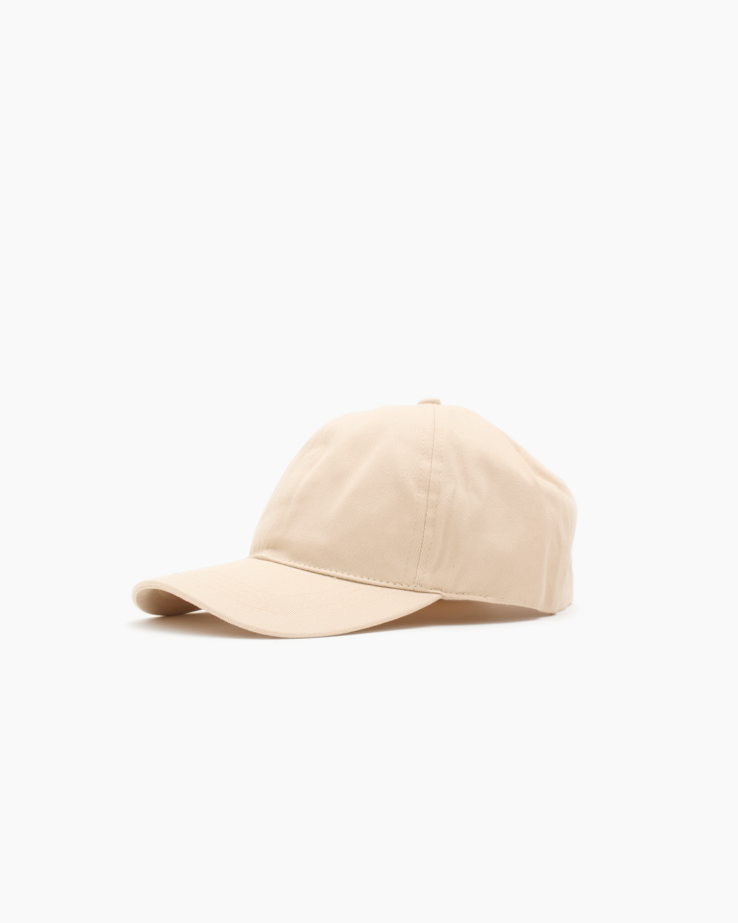 Ecru Canvas Baseball Cap