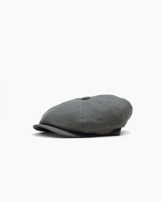 Grey Irish Linen Murphy Cap