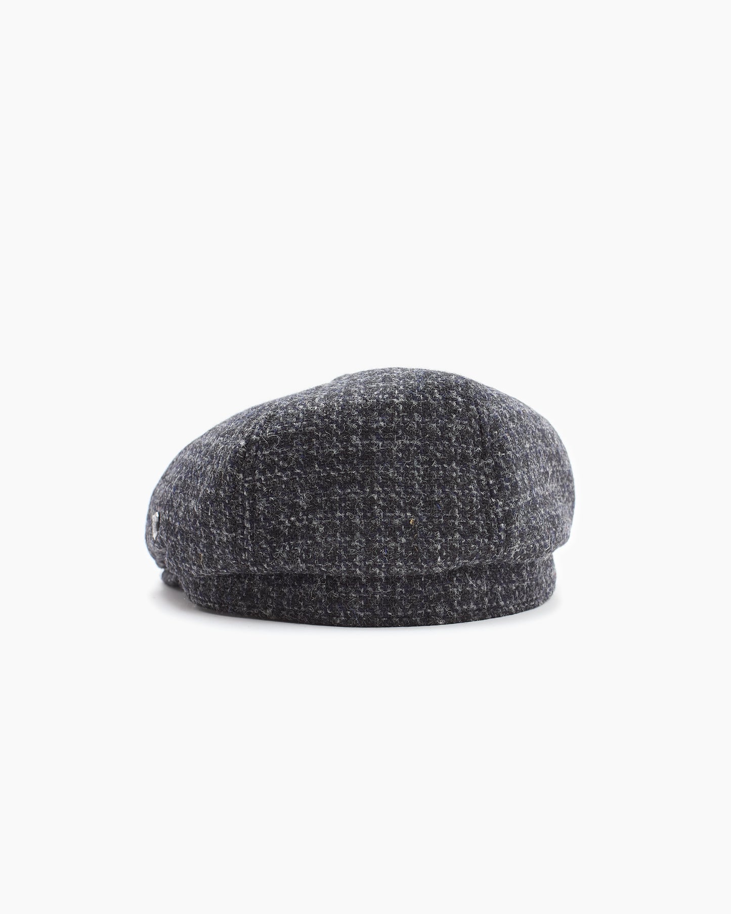Charcoal Hudson Harris Flat Cap