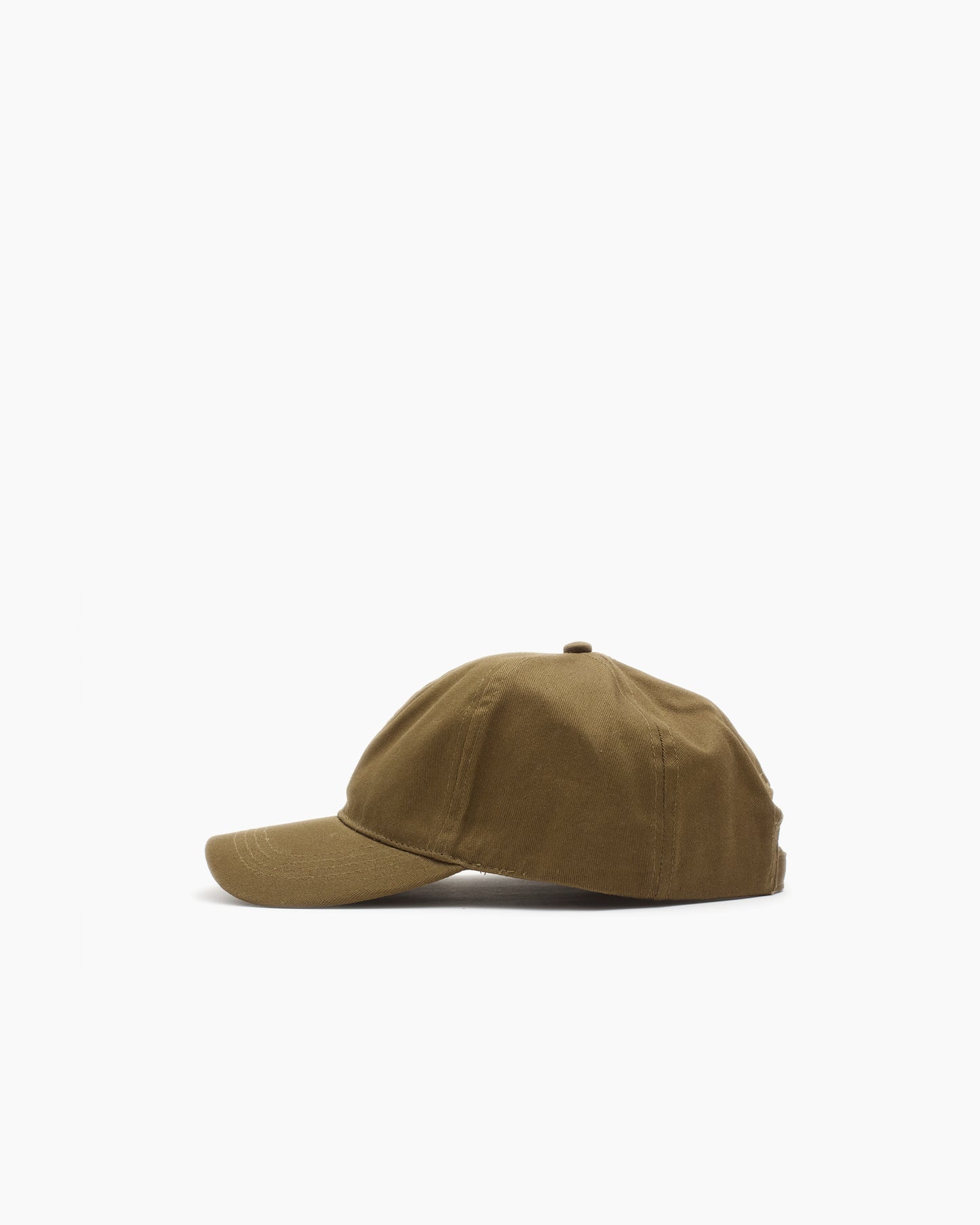 Khaki Canvas Baseball Cap