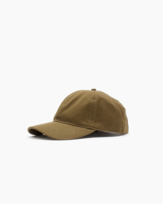 Khaki Canvas Baseball Cap