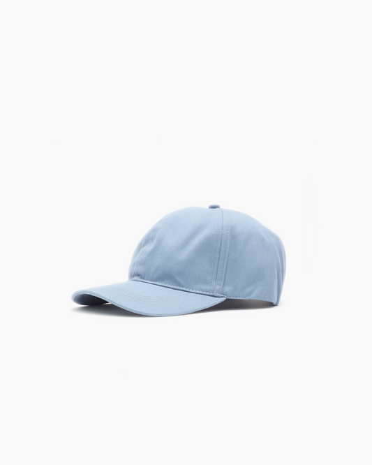 Sky Blue Canvas Baseball Cap