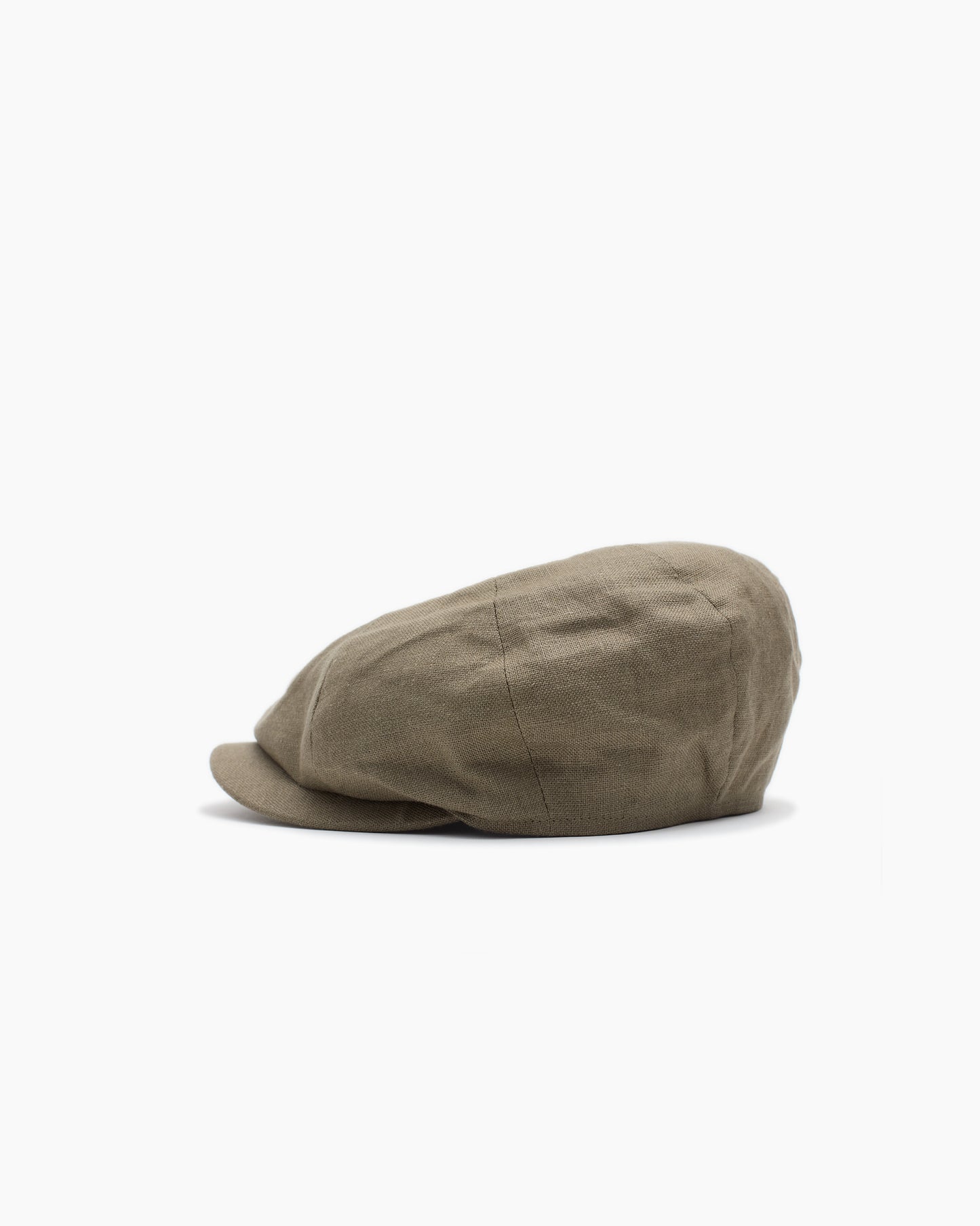 Brown Irish Linen Alfie Cap