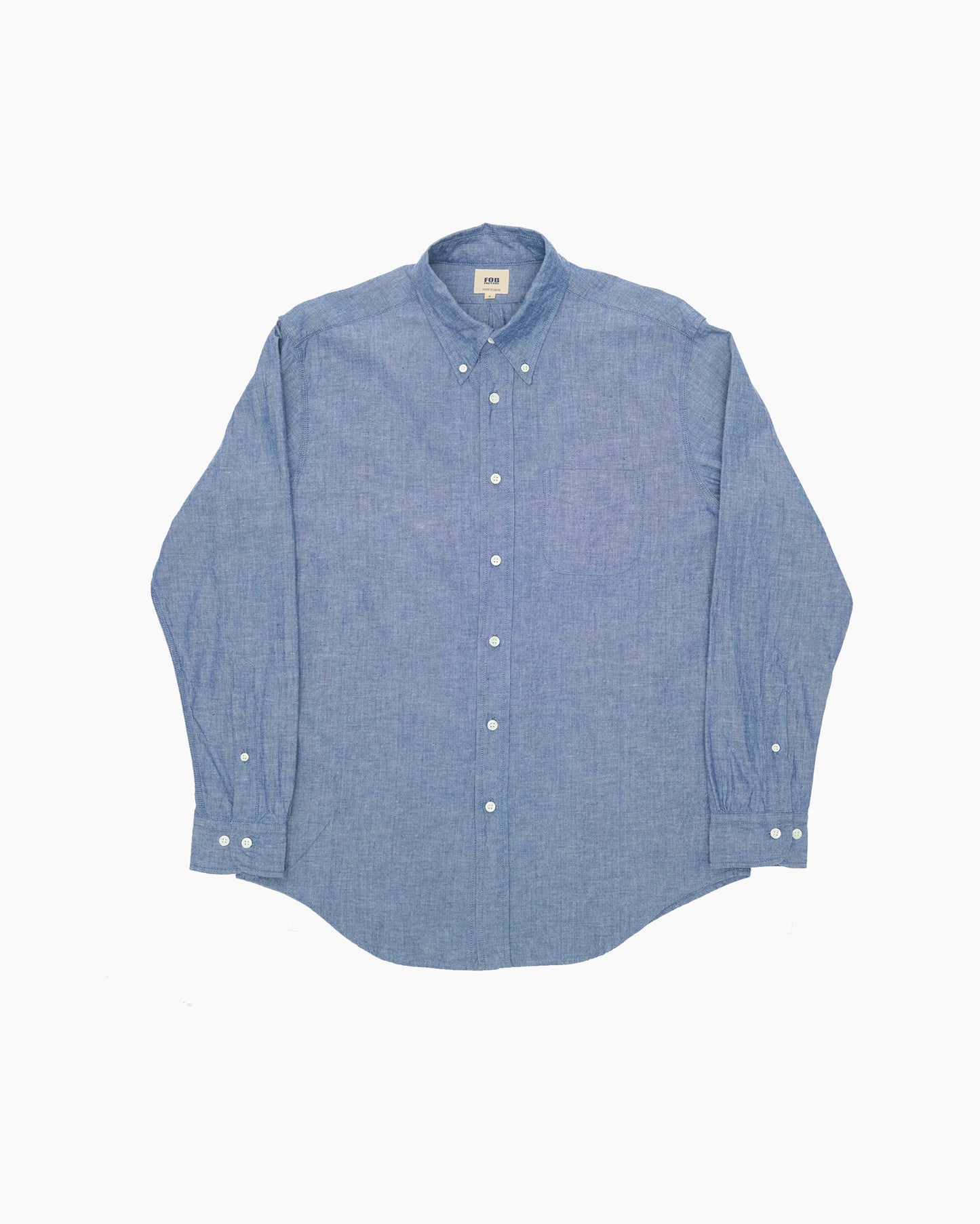 F3501 Chambray Button Down Shirt