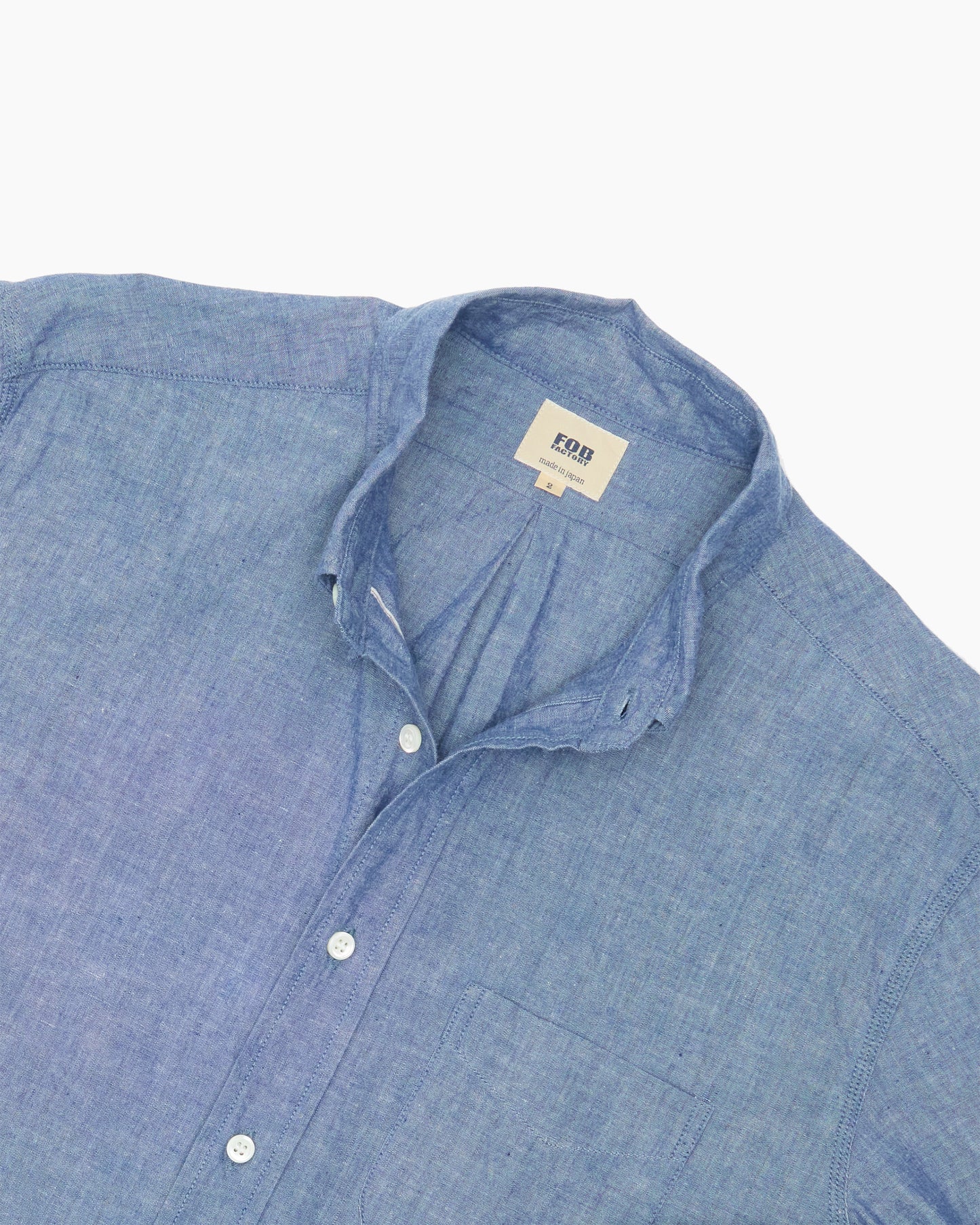 F3501 Chambray Button Down Shirt