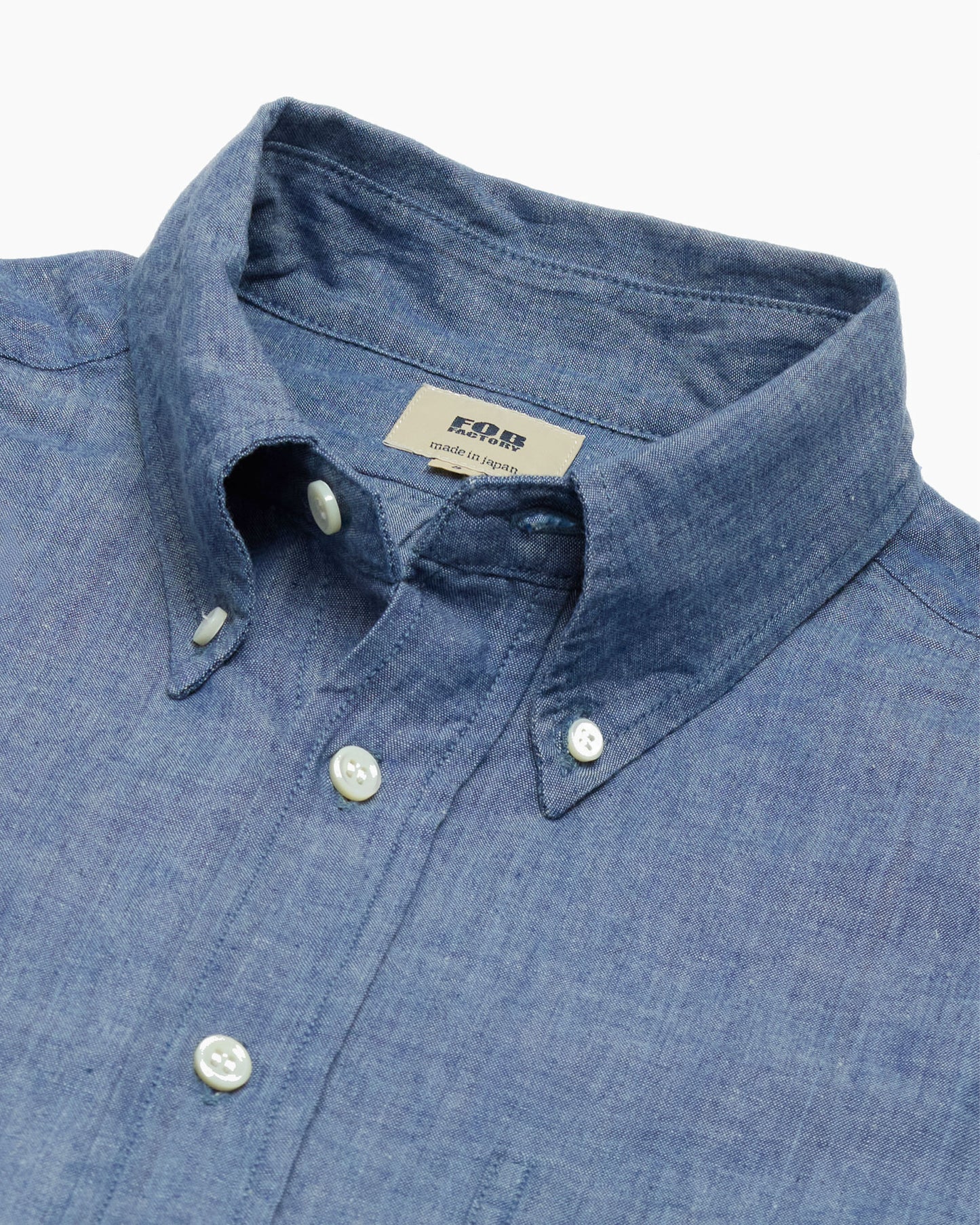 F3501 Chambray Button Down Shirt