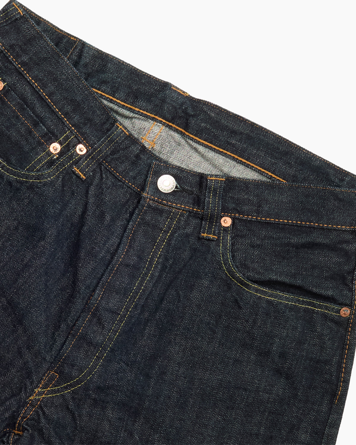F143 Selvedge Wide Straight 5P Jeans