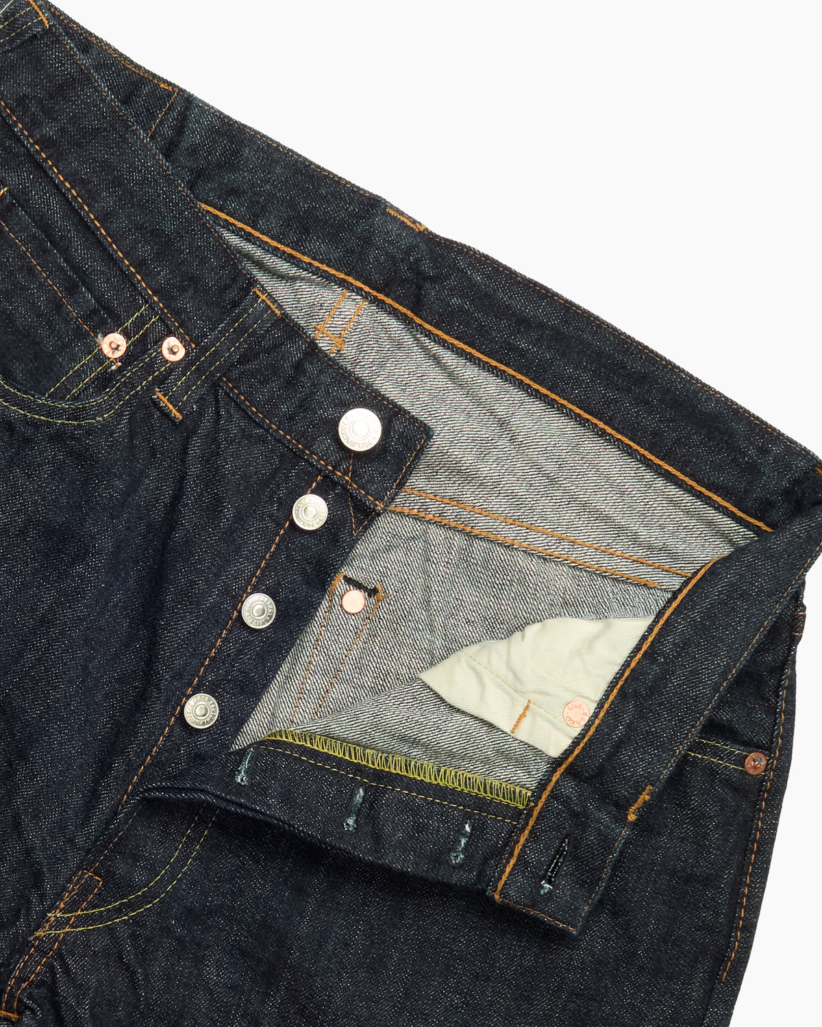 F143 Selvedge Wide Straight 5P Jeans
