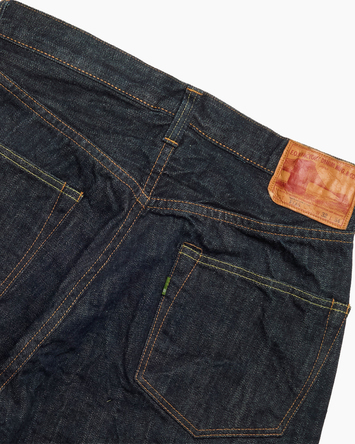 F143 Selvedge Wide Straight 5P Jeans