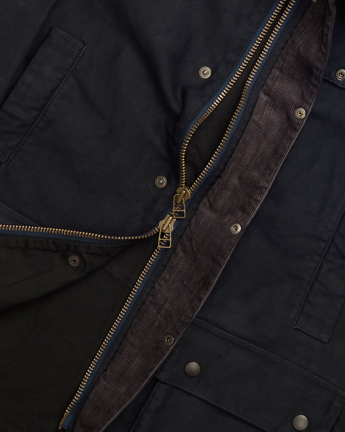 F2361 Navy Riding Jacket