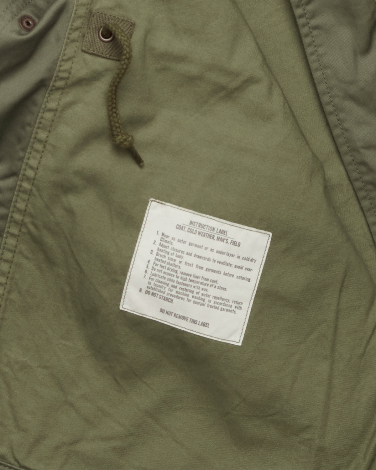 F2418 M-65 Olive Field Jacket