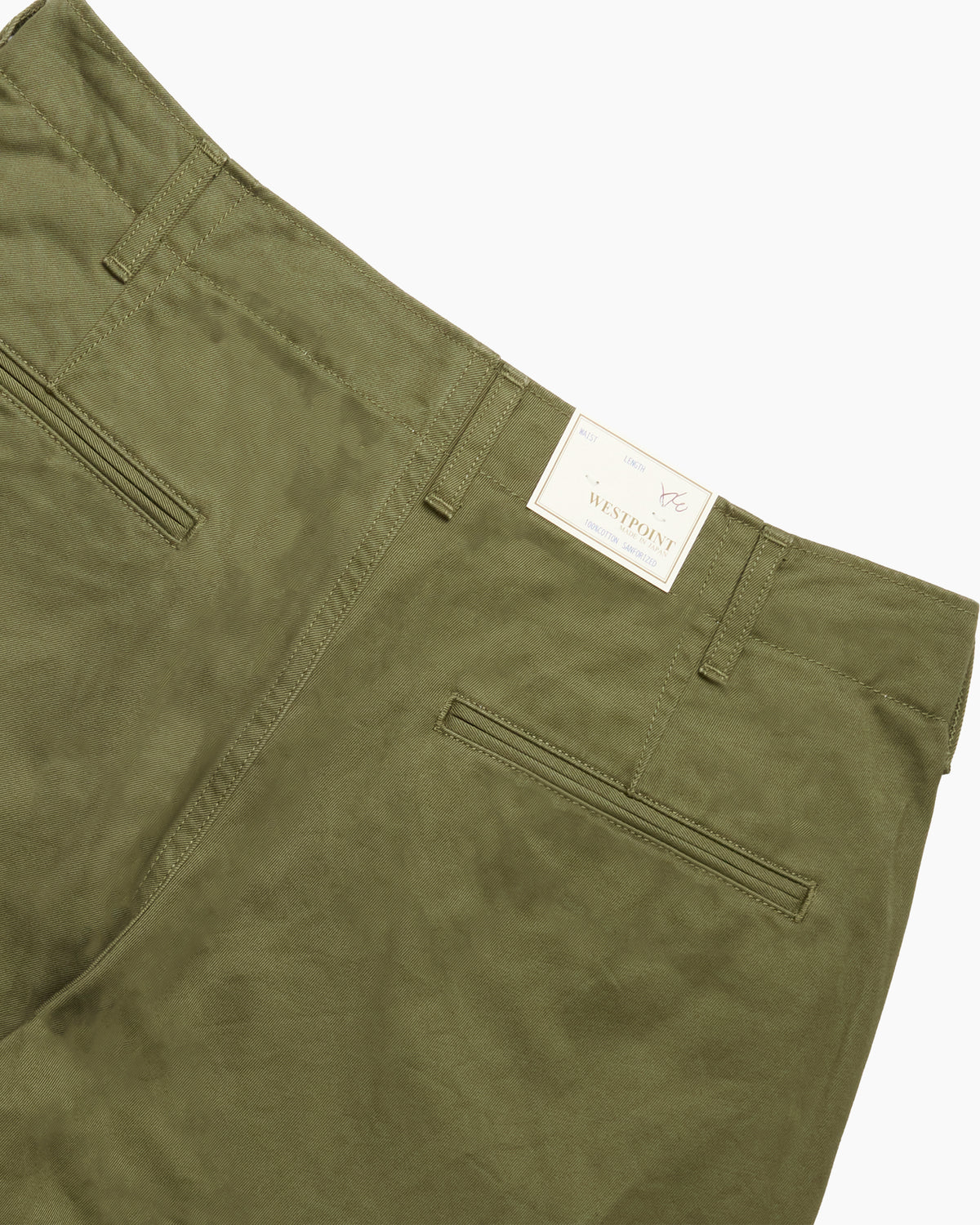 Olive West Point Chino