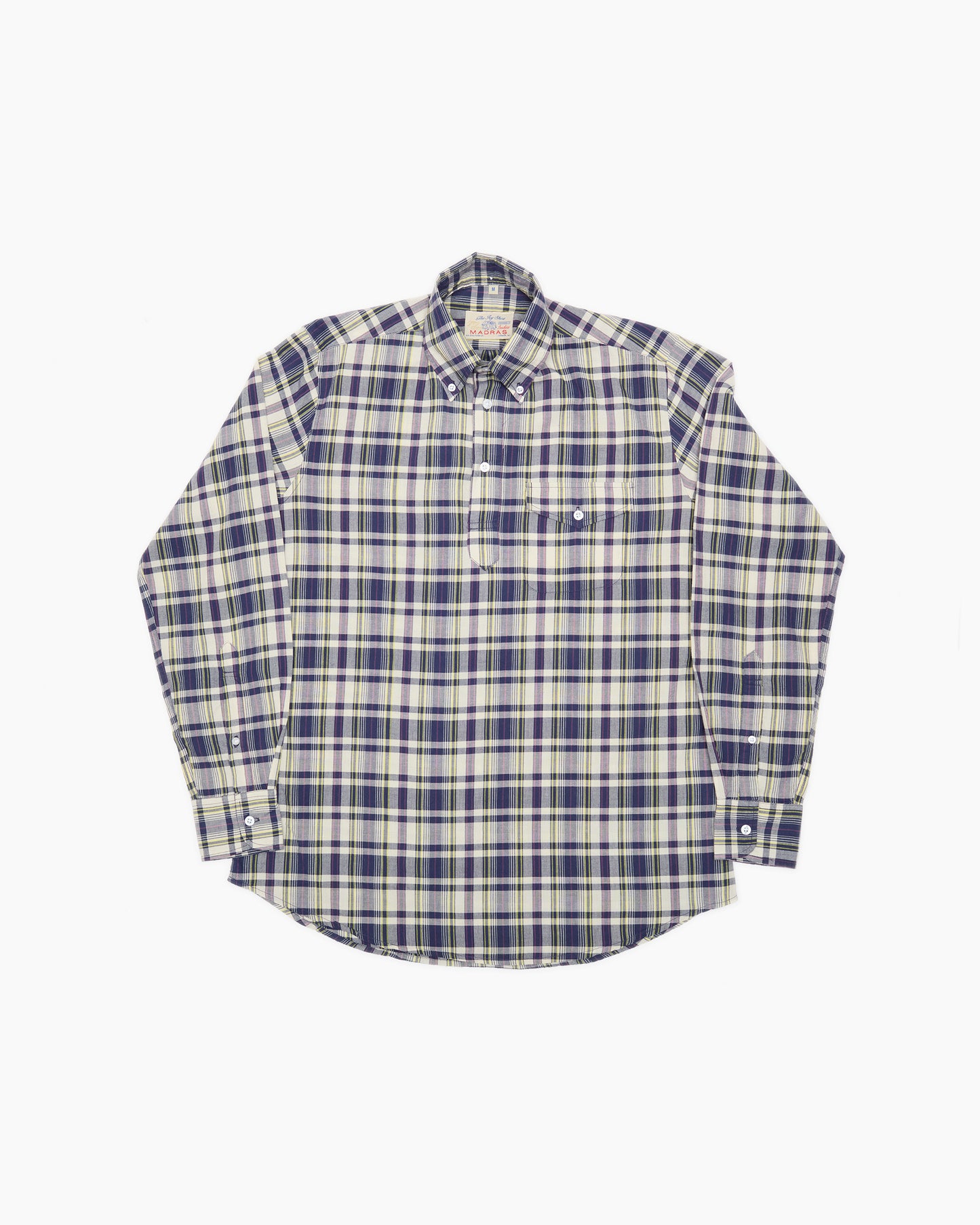 Getz Popover Madras Shirt