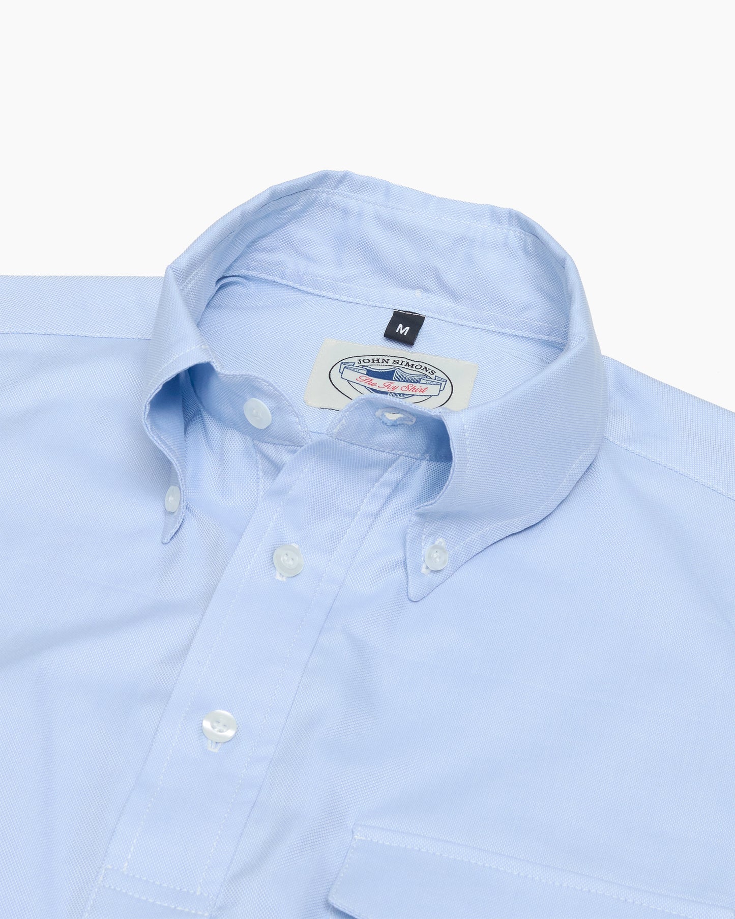 Light Blue Birdseye Popover Ivy Shirt