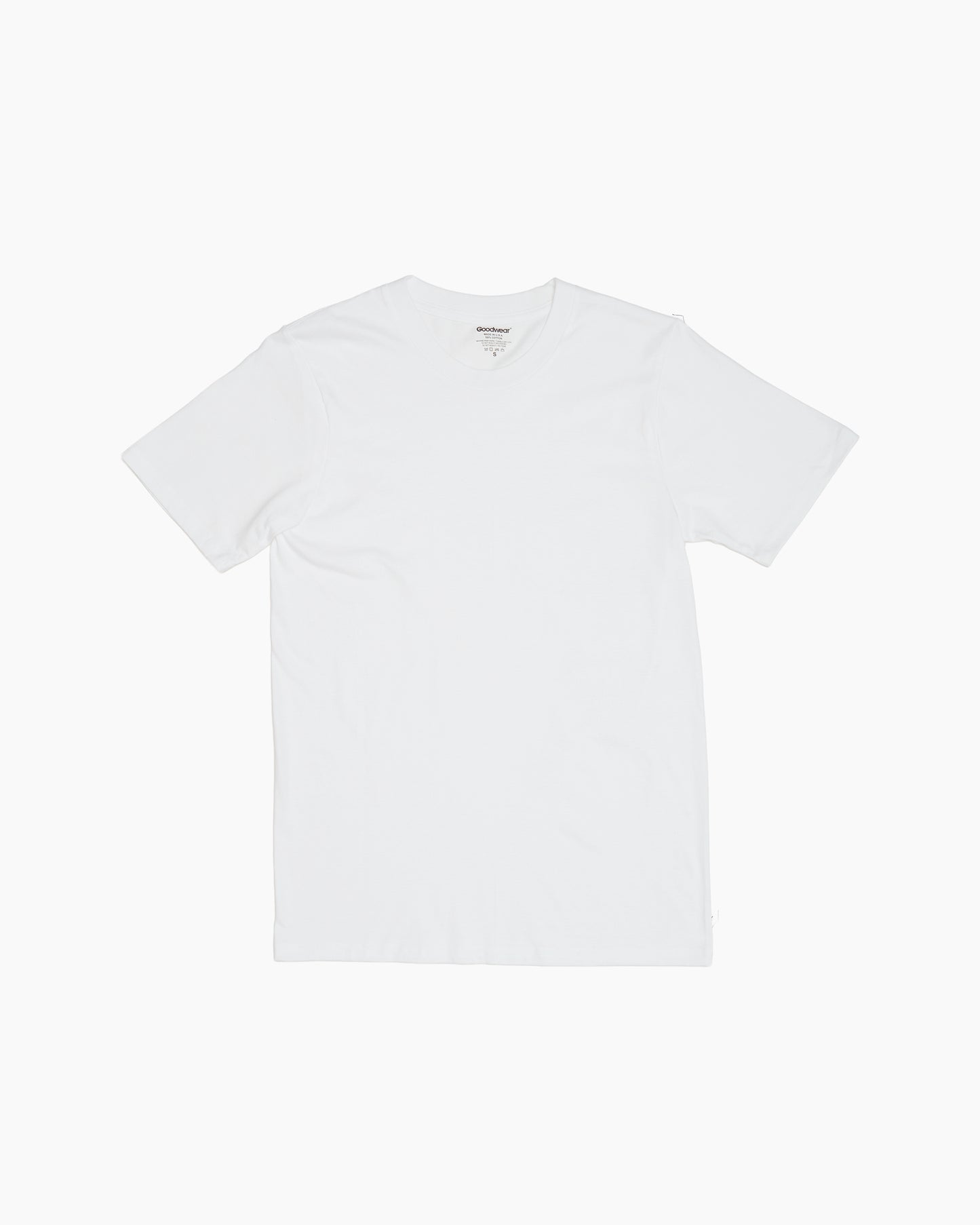 White Crew Neck T-Shirts Two Pack