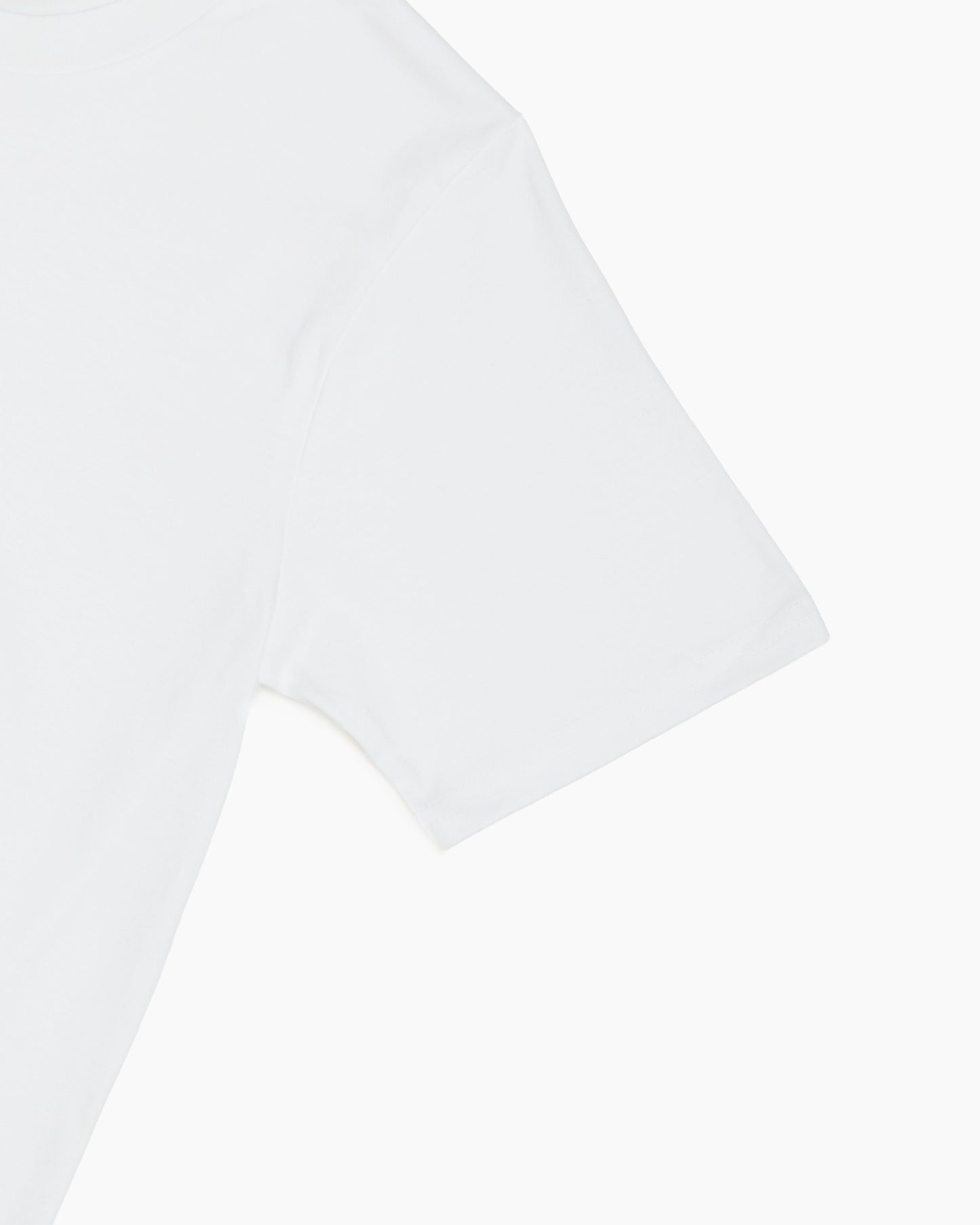 White Crew Neck T-Shirts Two Pack