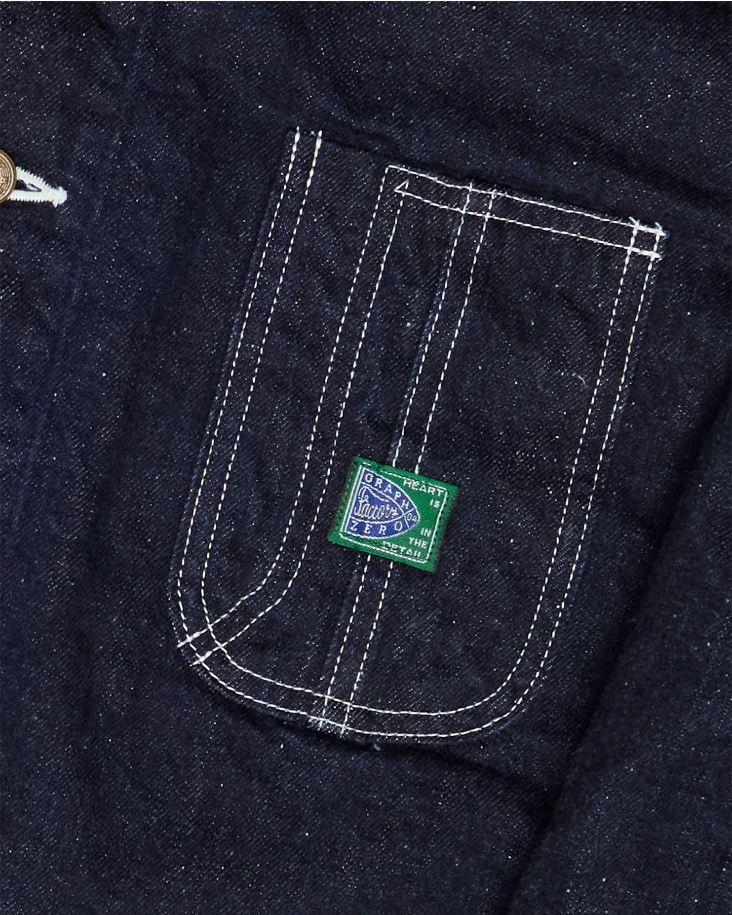 Denim Utility Chore Jacket