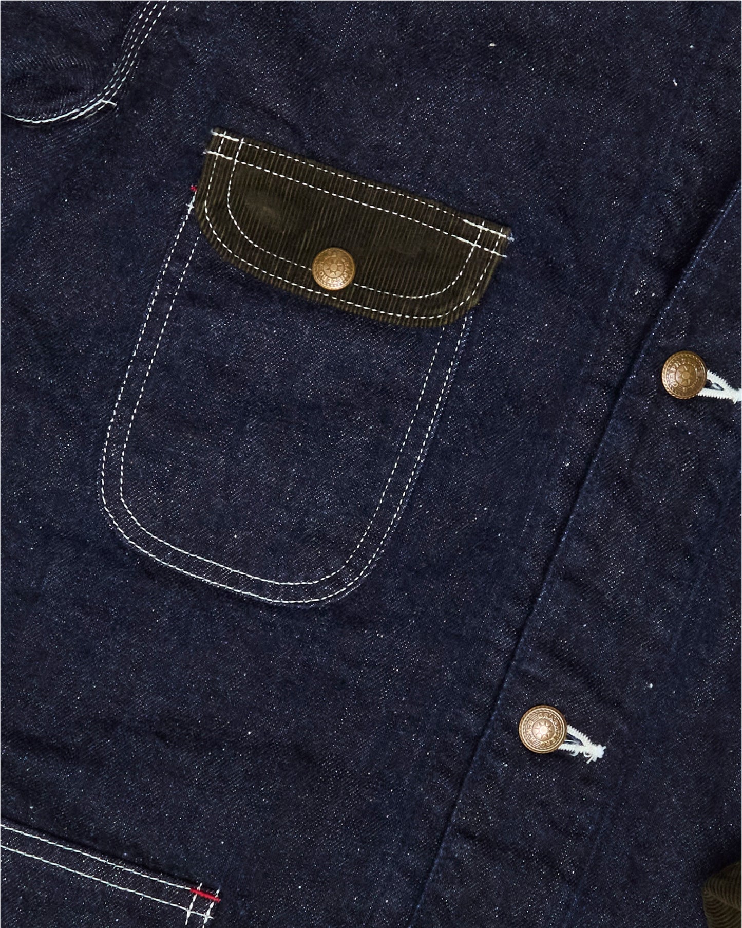 Denim Utility Chore Jacket