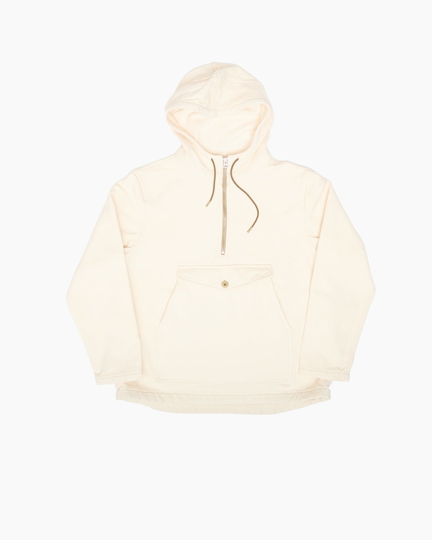 Ecru Smock Salvage Hoodie