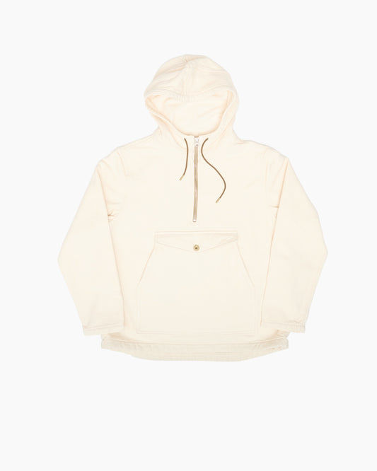 Ecru Smock Salvage Hoodie
